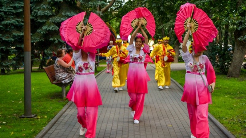 Участие практикующих в мероприятиях по случаю Дня города Пскова-2018